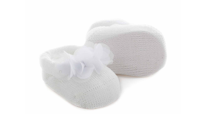 STORY LORIS Cotton Bootie For Baby Girl
