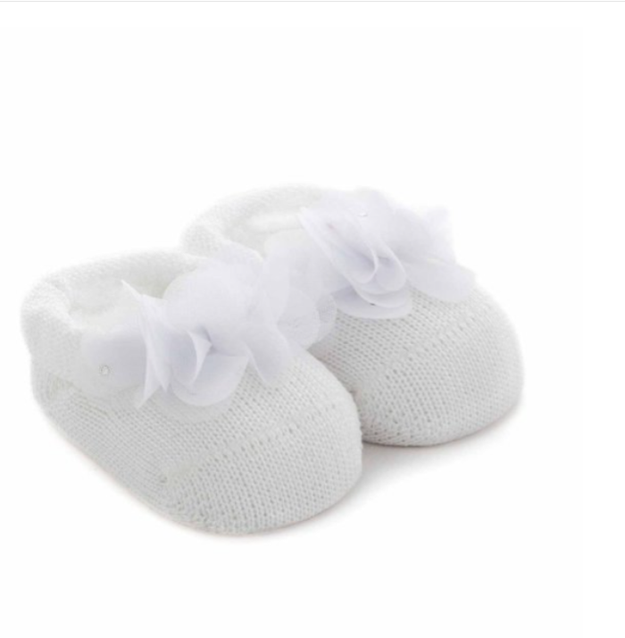 STORY LORIS Cotton Bootie For Baby Girl