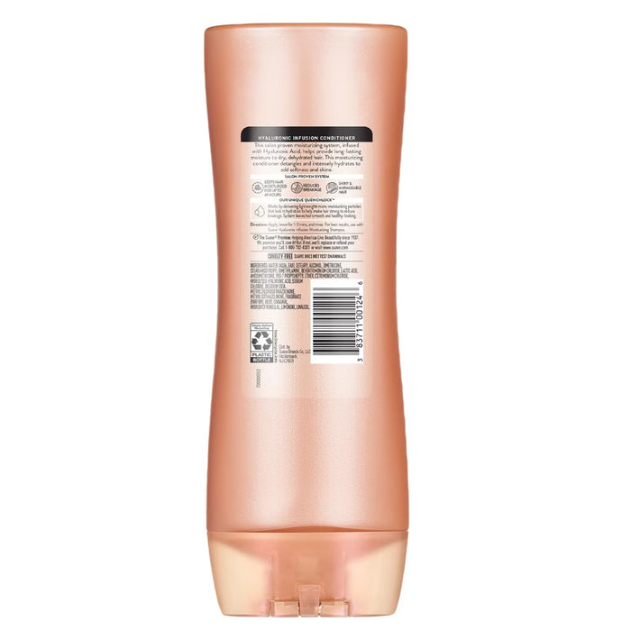 Suave Hyaluronic Acid Infusion Conditioner with QuenchLock Technology - 12.6 oz - 6 Pack
