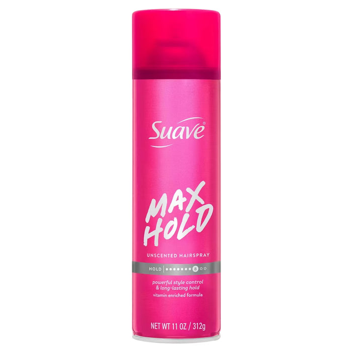 Suave Maximum Hold Aerosol Hairspray - 11 oz - 12 Pack