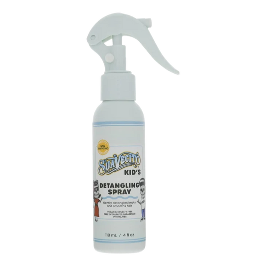 Suavecito Kid's Detangling Spray vegan og fri for sulfater, parabener og ftalater i 118 ml
