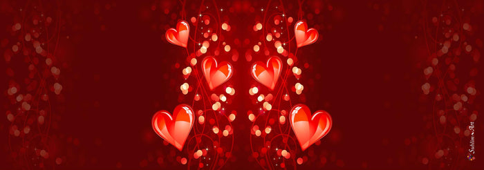 SUBLIMART: Love - Soy Wax Candle (Design #VAL07)