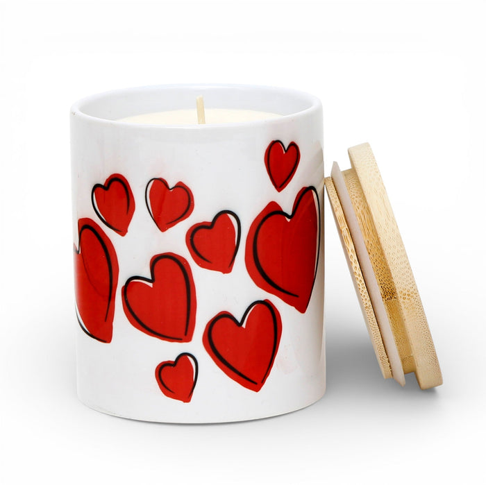 SUBLIMART: Love - Soy Wax Candle (Design #VAL08)