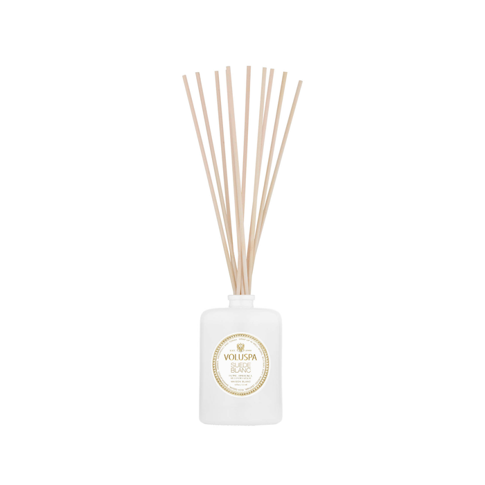 Suede Blanc Reed Diffuser