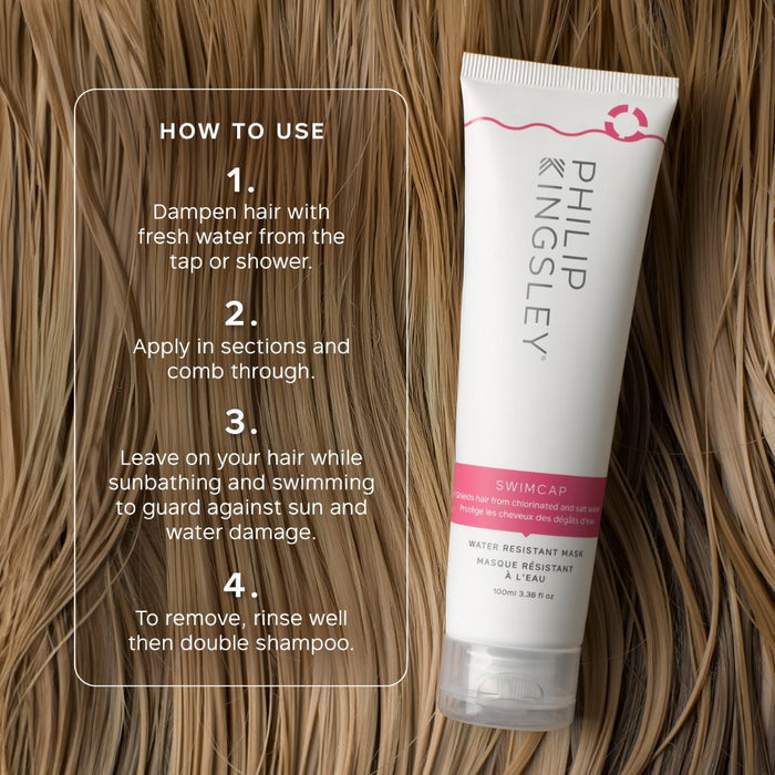 PHILIP KINGSLEY Swimcap Water Resistant Hair Mask - 100ml in Kuwait - Waha Lifestyle