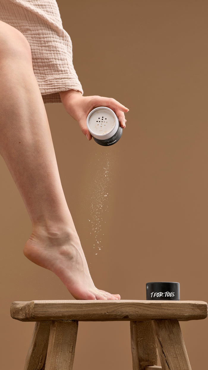 T for Toes foot powder
