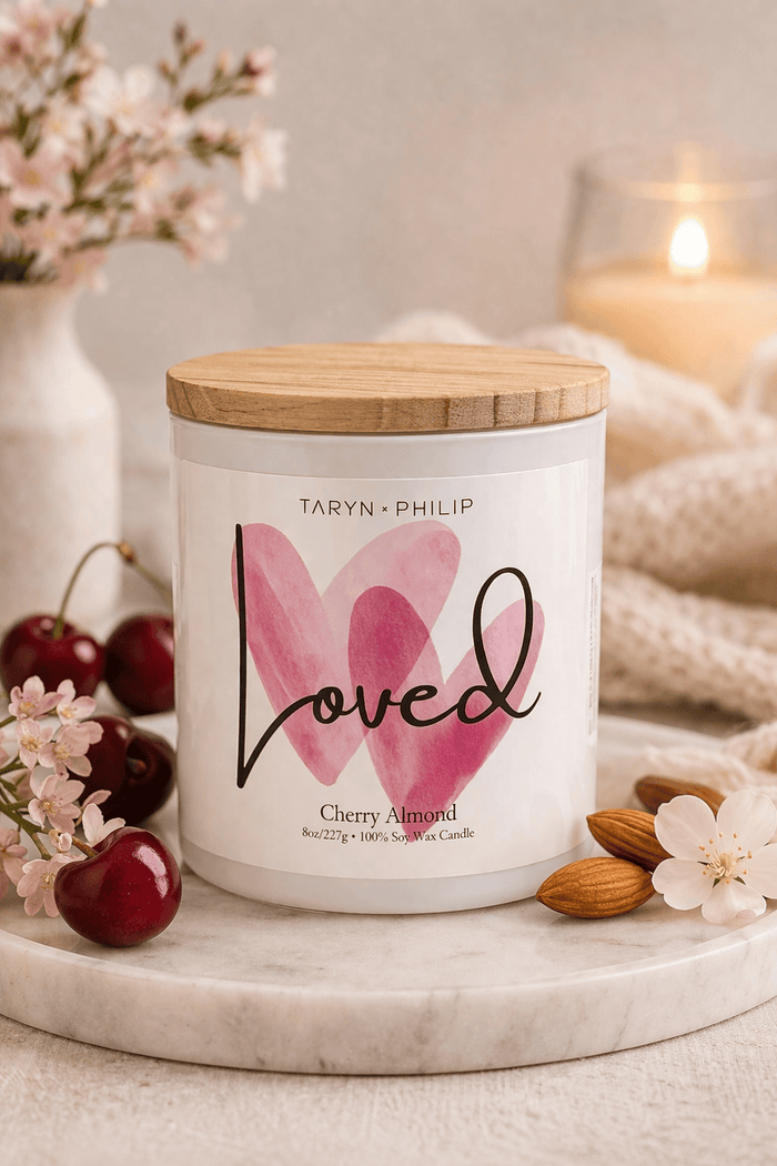 Taryn x Philip "Loved" Scented Candle