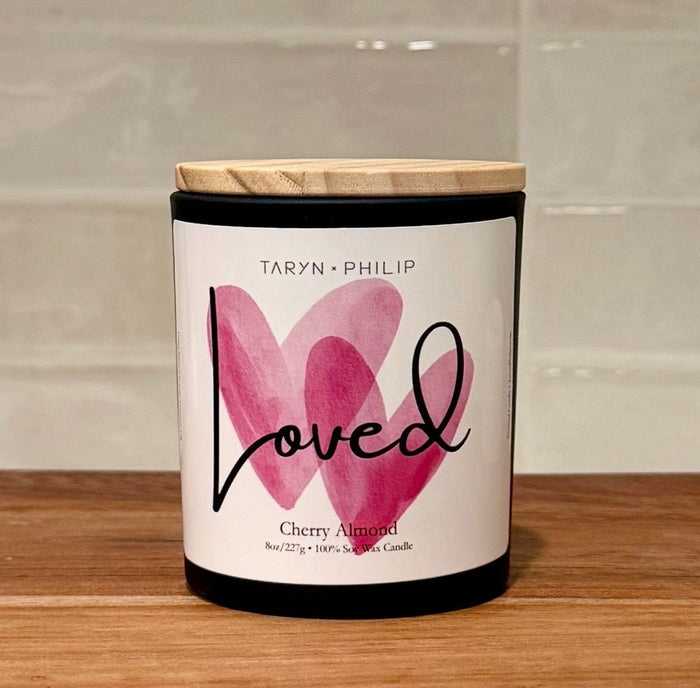 Taryn x Philip "Loved" Scented Candle