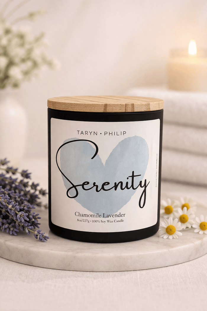 Taryn x Philip "Serenity" Scented Candle
