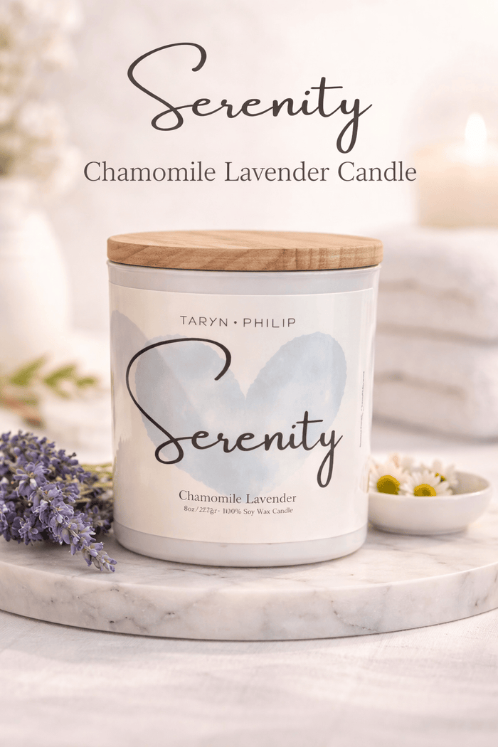 Taryn x Philip "Serenity" Scented Candle