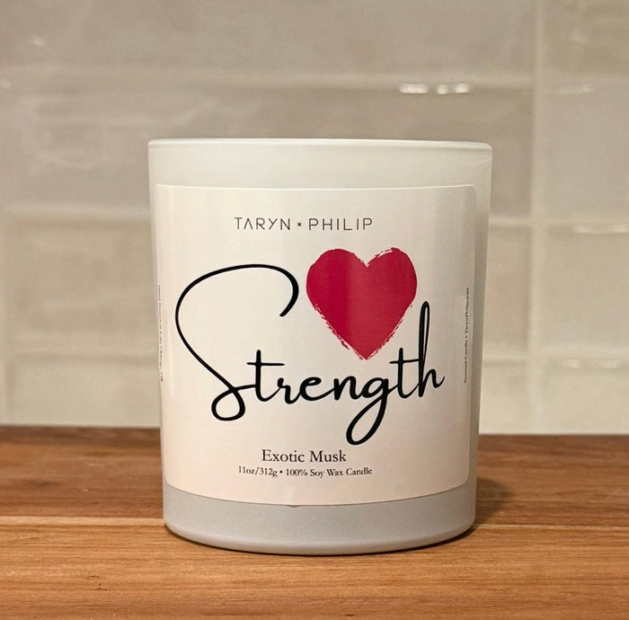 Taryn x Philip "Strength" Scented Candle