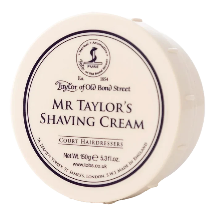 Taylor of Old Bond Street barberkrem i skål - Mr. Taylor