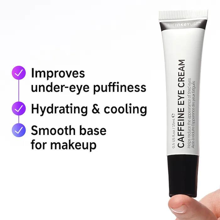 The Inkey List Caffeine De-puffing + Dark Circle Eye Cream