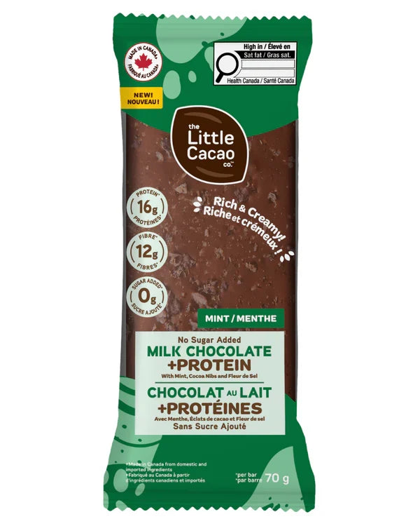 The Little Cacao Co: Protein Chocolate Bars