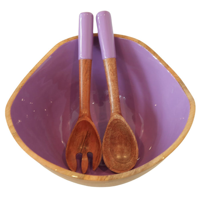 Purple / 12"dia x 6"h