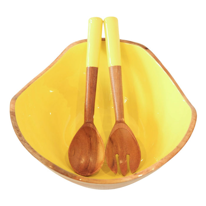 Yellow / 12"dia x 6"h