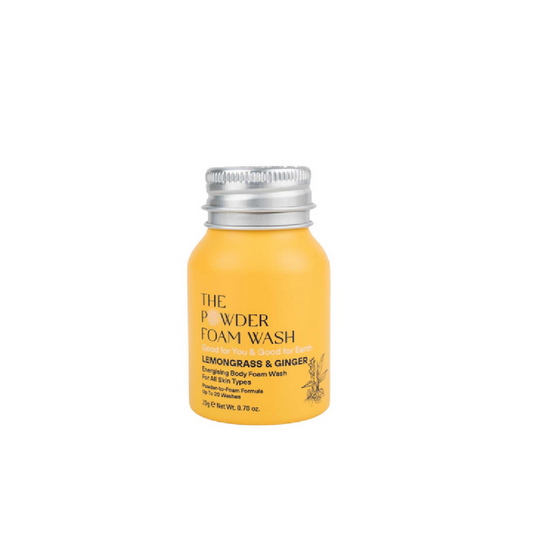 The Powder Foam Wash Lemongrass and Ginger Energizing Body Wash 20g