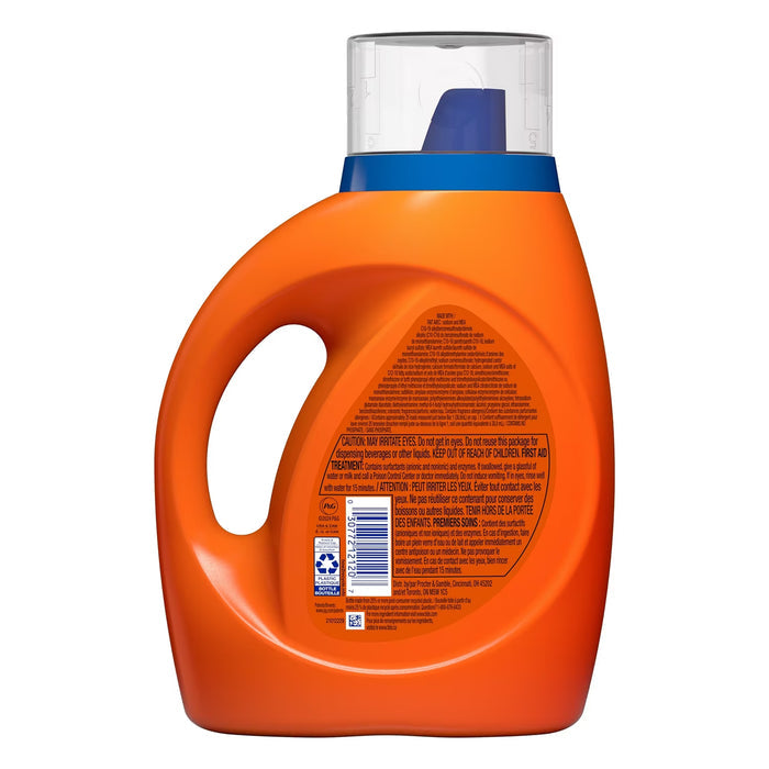 Tide Original Scent Liquid Laundry Detergent HE Compatible, 34 fl oz - 25 Ct Loads - 6 Pack