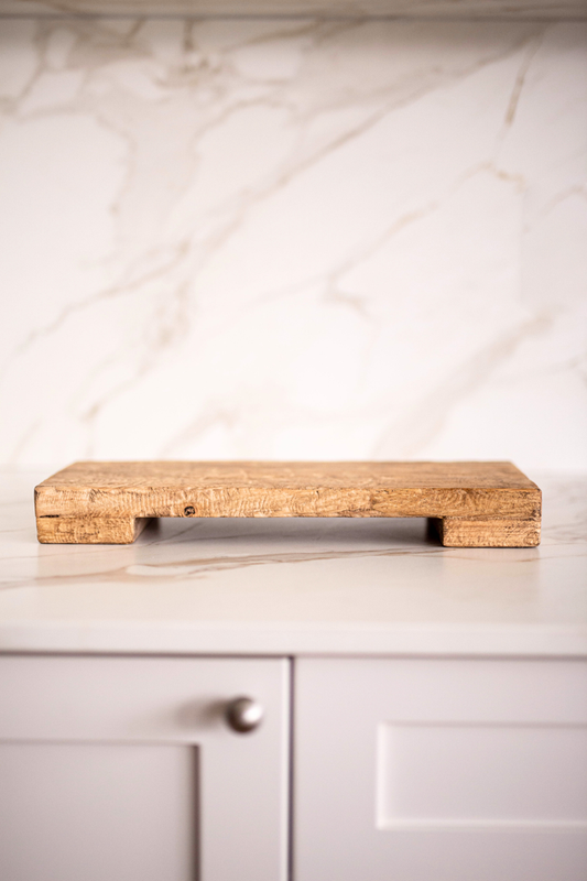Trivet Riser Solid Reclaimed Elm Wood - Magnolia Lane co. Home + Garden + Gift