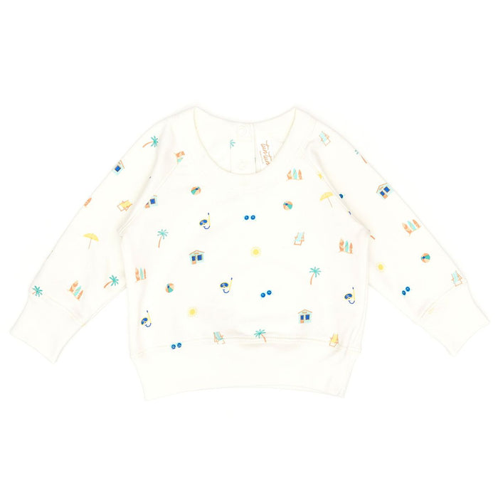 Tun Tun Aspen Pullover in Natural Summer