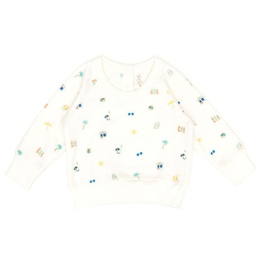 Tun Tun Aspen Pullover in Natural Summer