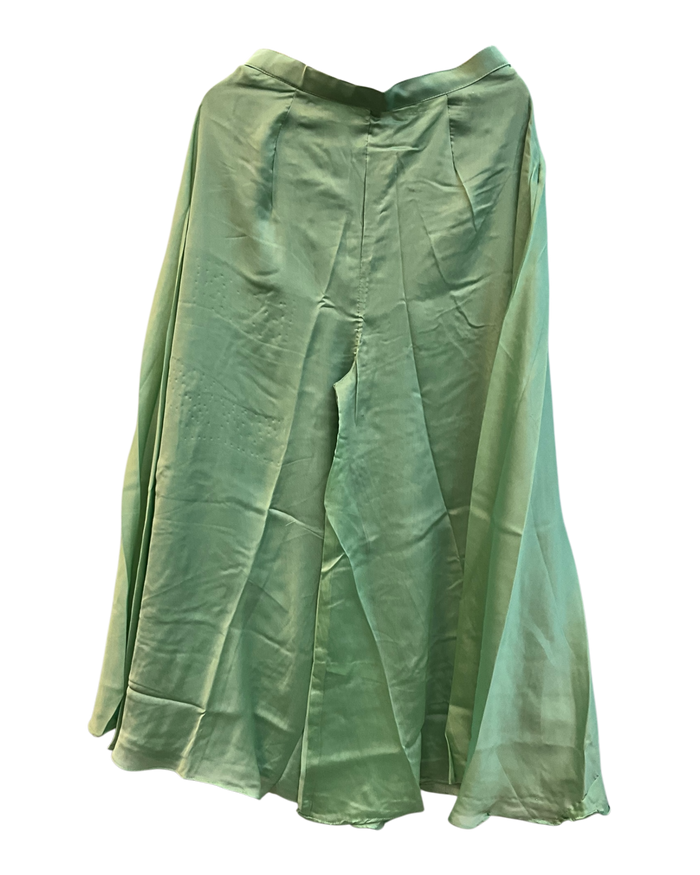 UK 16 / 42" - Mint Green - Ladies Sharara / Palazzo Trousers Suit - UK Stock - Sangeet / Henna / Weddings - OC21195 VA