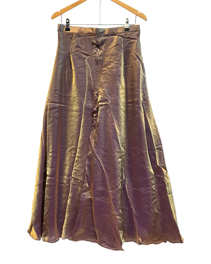 UK 16 / 42" - Purple - Ladies Sharara / Palazzo Trousers Suit - UK Stock - Sangeet / Henna / Weddings - HEL22010 VJ