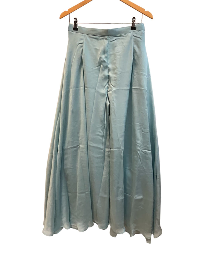 UK 18 / 44" - Sky Blue - Ladies Sharara / Palazzo Trousers Suit - UK Stock - Sangeet / Henna / Weddings - DIL29006 VP