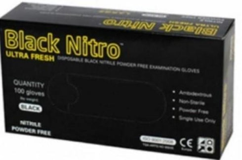 UltraFresh Nitro Disposable Nitrile Gloves Powder Free Extra Large