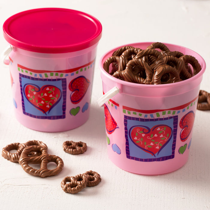 Valentine's Day Mini Pretzel Pail