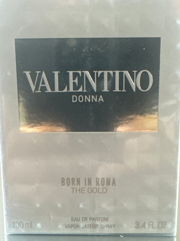 Valentino Donna Born In Roma The Gold Eau de Parfum for Women 3.4 oz (100 ml)