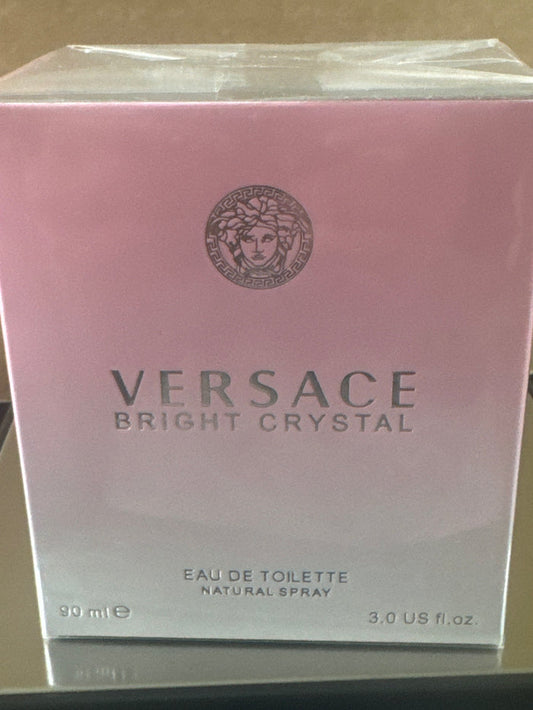 Versace Bright Crystal Eau de Toilette for Women 3.0 oz (90 ml)