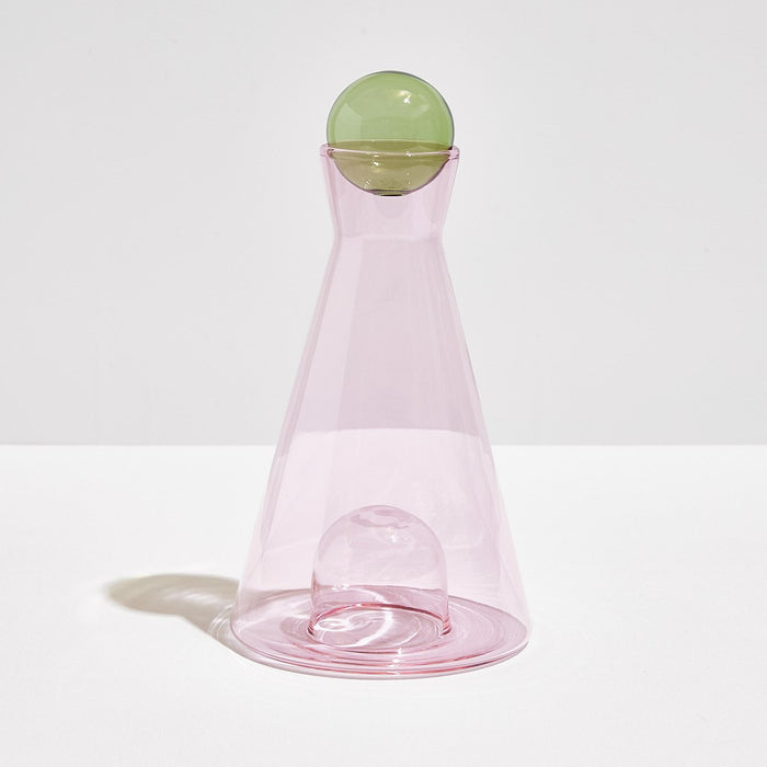 VICE VERSA CARAFE | Pink + Green from Fazeek