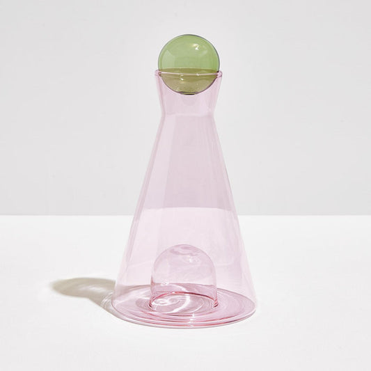 VICE VERSA CARAFE | Pink + Green from Fazeek