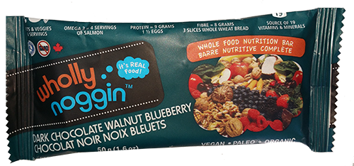 Wholly Noggin: Whole Food Nutrition Bars