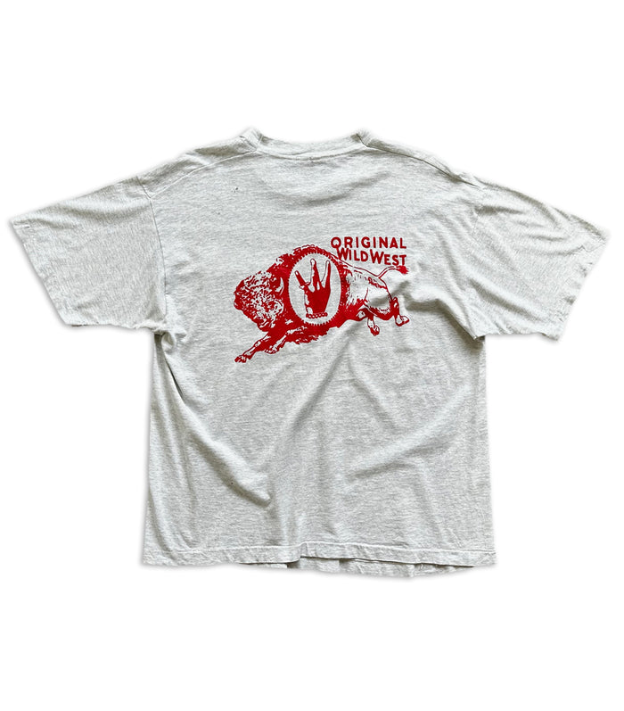 Wild Westside - Buffalo Pocket T-Shirt 2 (Heather Grey)