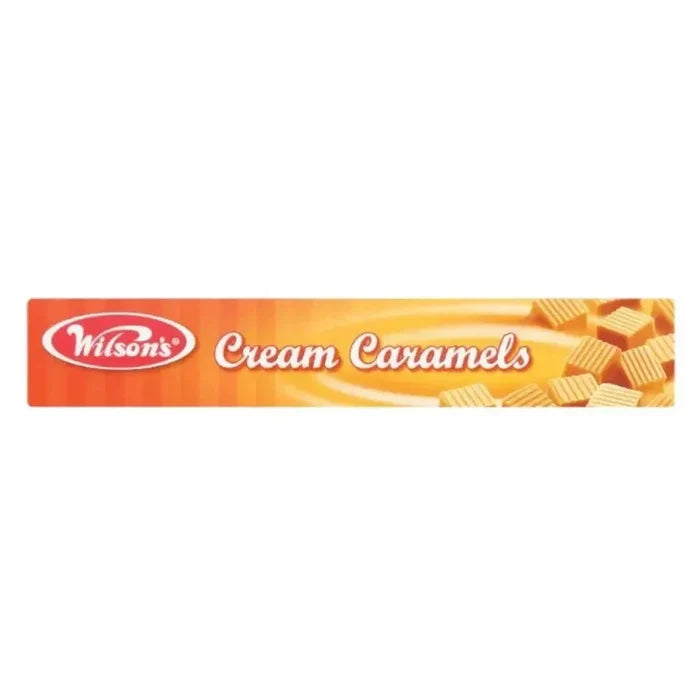 Wilsons Toffo Toffee Cream Caramels 150g bag of creamy natural ingredient caramels