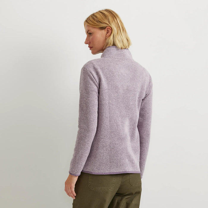 Women's Radiator Fleece 2.0 Snap Mock Pullover-Thistle-Regular-3