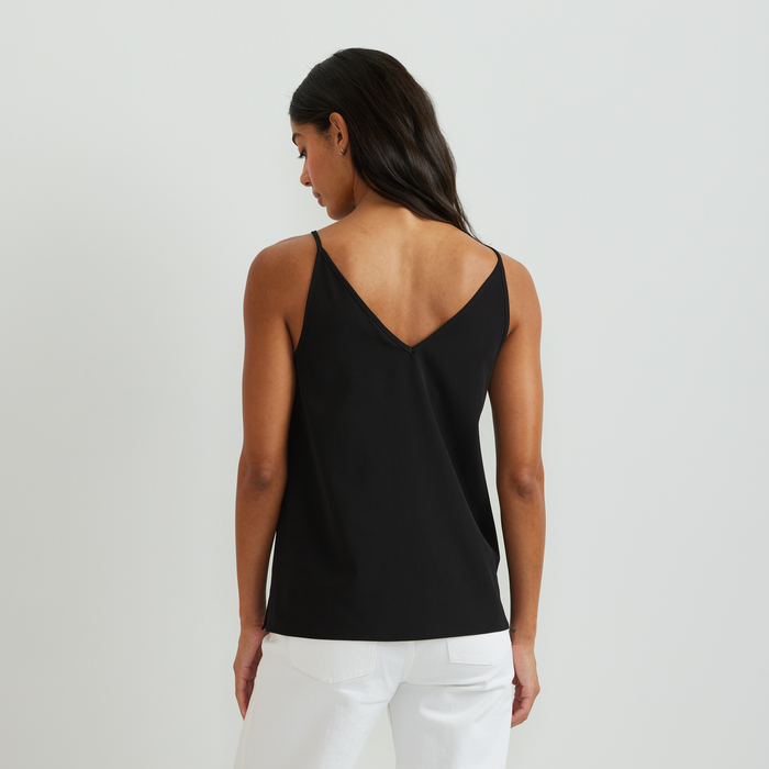 Women's Rio Textured Tank-Black-Regular-F1