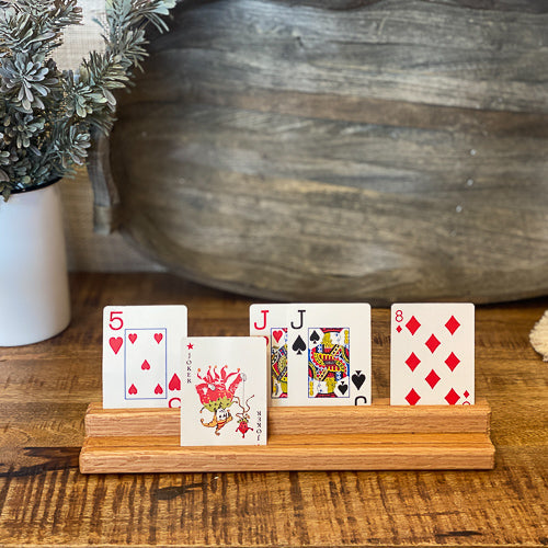 Wood Card Holder