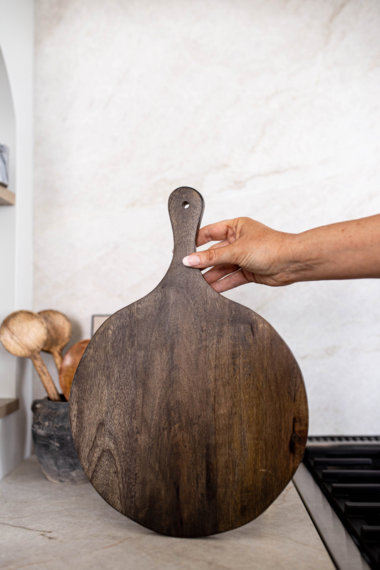 Wooden Earthy Platter - Magnolia Lane co. Home + Garden + Gift