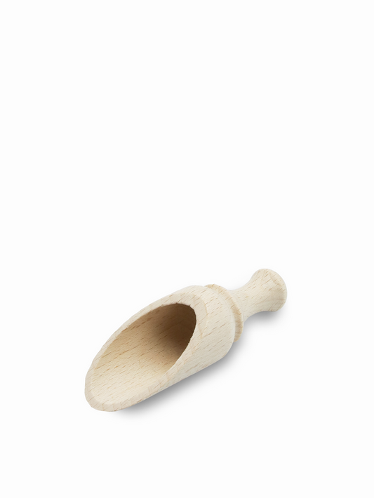 Wooden Scoop Slanted 9.5cm