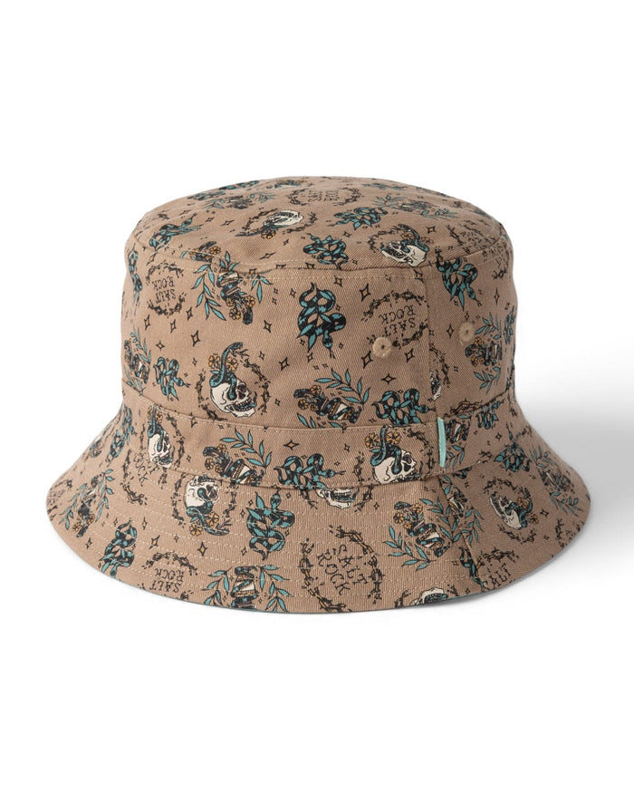 Yesterday's Youth Bucket Hat in Beige