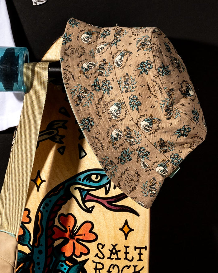Yesterday's Youth Bucket Hat in Beige