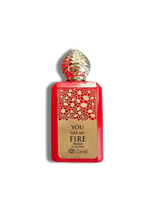 Zakat Perfumes You Are My Fire Rouge Alcohol-Base Eau De Parfum, 100ML
