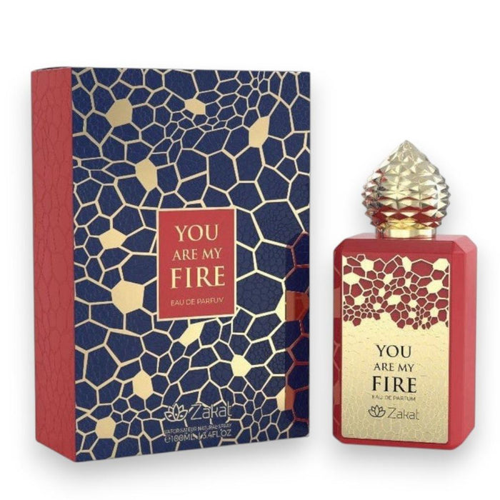 Zakat Perfumes You Are My Fire Rouge Alcohol-Base Eau De Parfum, 100ML